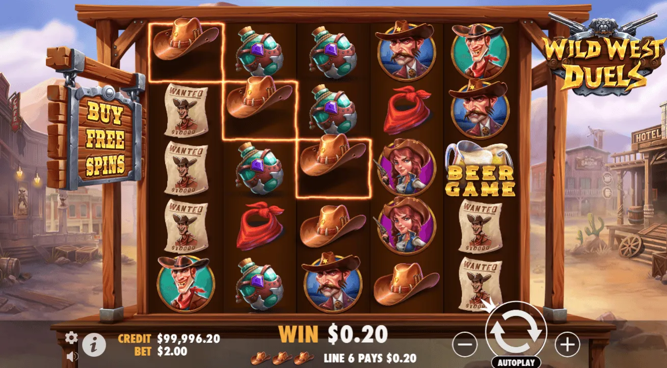 Wild West Duels casino